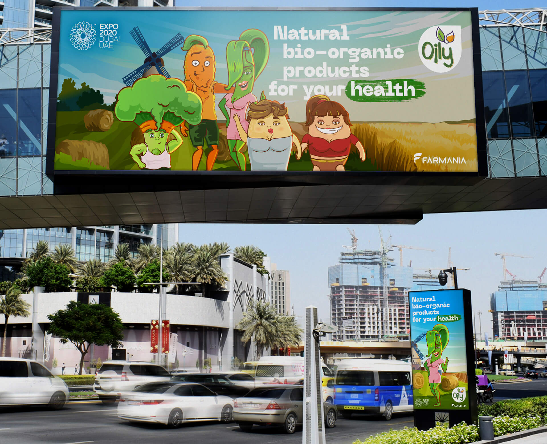 Oily ads campaign