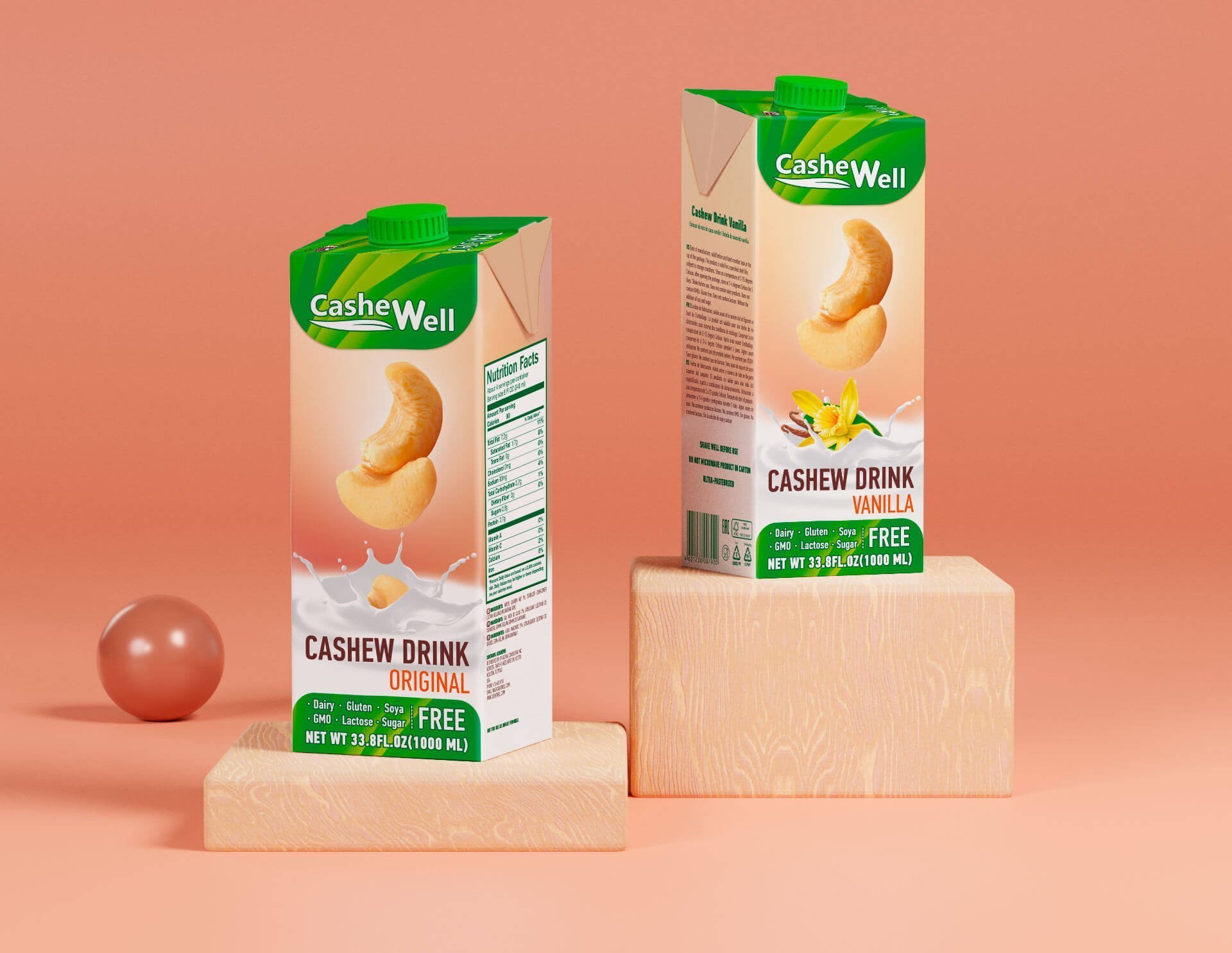 CasheWell package design