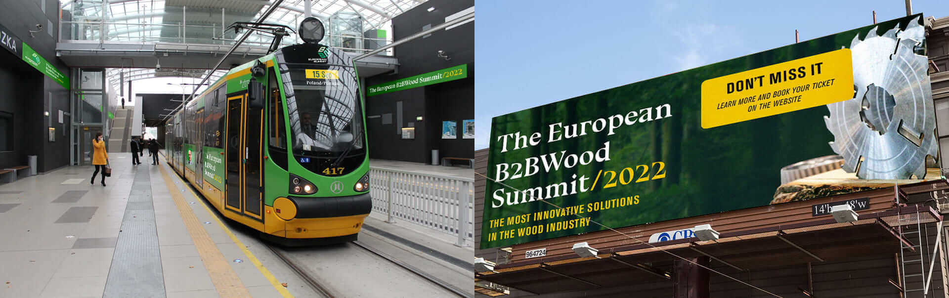 B2B summit bigboard ads