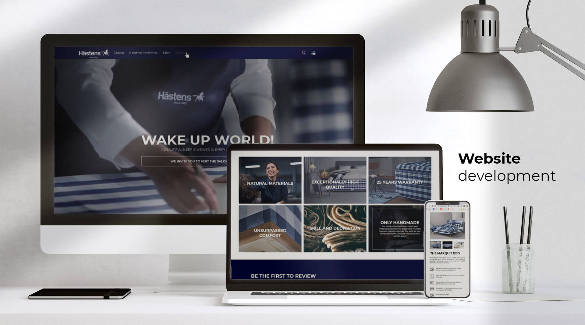 web page creation hastens
