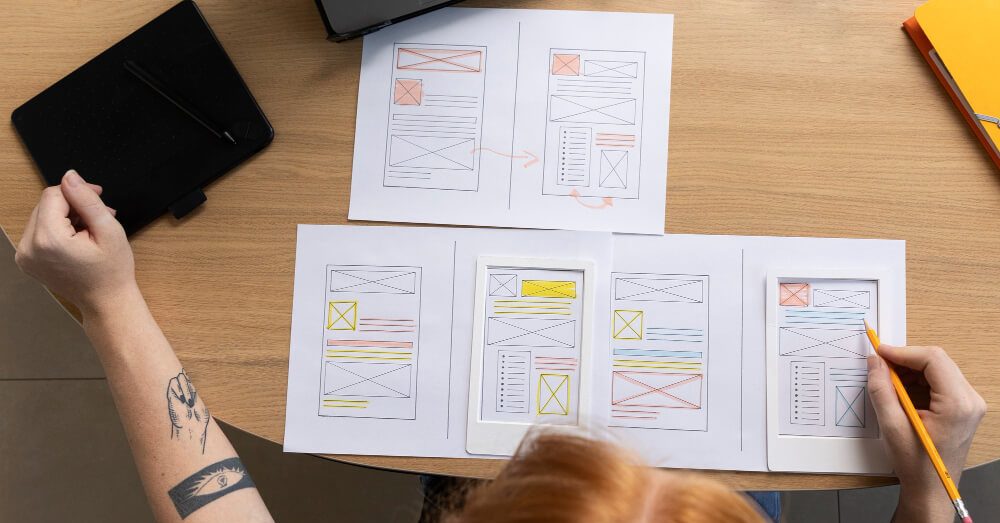 user flow guides